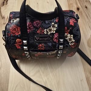 Loungefly Black Floral Women's Bag